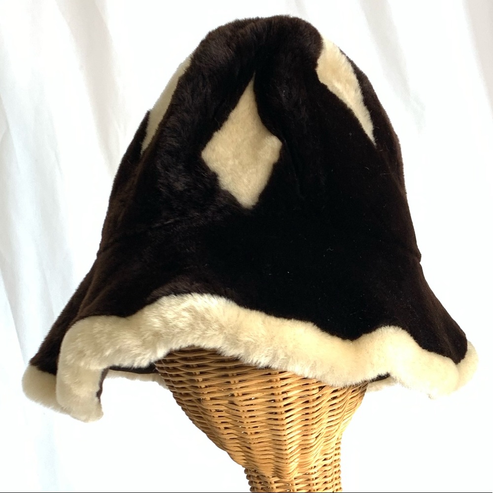 VINTAGE BOHO LUXURY FUR HAT SAKS FIFTH AVE
